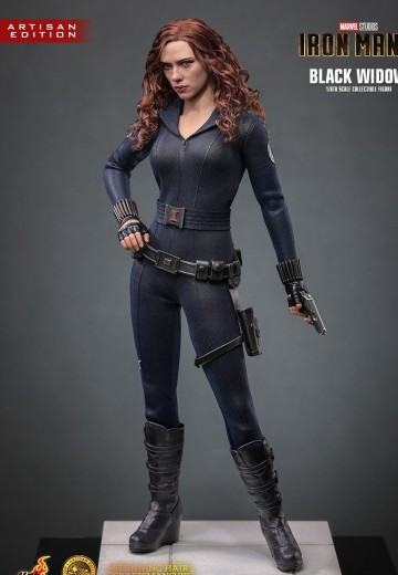 电影杰作系列-《钢铁侠2》黑寡妇 植发版 1/6比例珍藏人偶