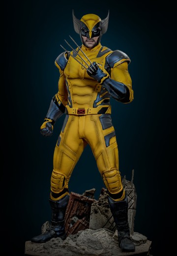 死侍与金刚狼 金刚狼 1:1原大雕像 | Hpoi手办维基