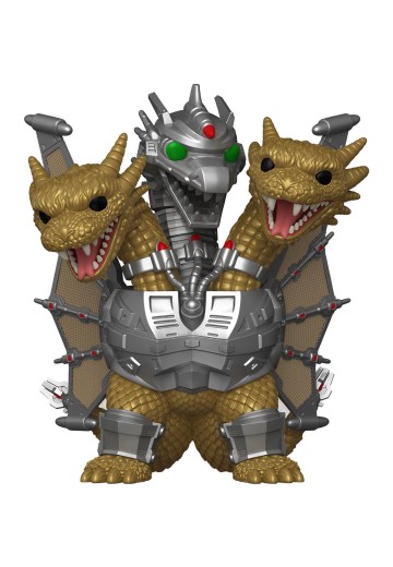 超级POP! 哥斯拉大战基多拉 机械基多拉 软胶玩偶 GameStop独家版 | Hpoi手办维基