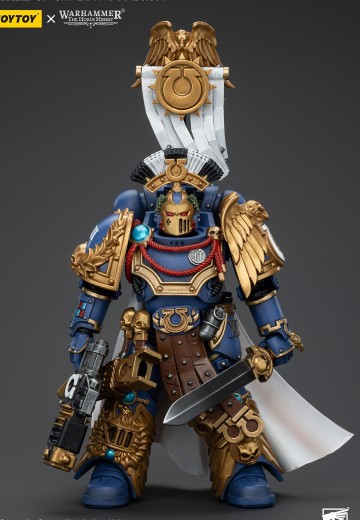 战锤:荷鲁斯叛乱 极限战士 装备能量剑和爆燃蛇形枪的军团执行官 | Hpoi手办维基