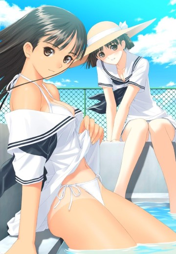 空之色，水之色