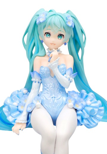 压泡面 初音未来 花仙子 粉蝶花 浅蓝色款 | Hpoi手办维基