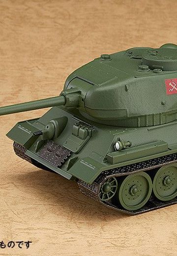 粘土人配件系列 少女与战车 T-34/85