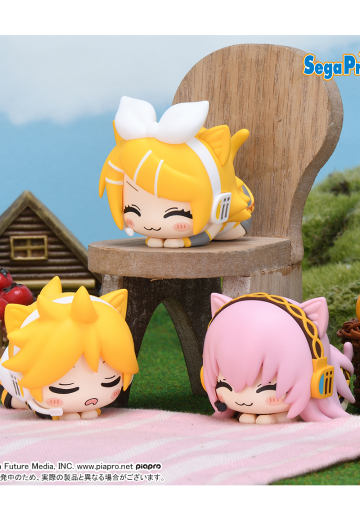 初音未来系列 午睡猫咪精细人偶 “镜音铃、镜音连、巡音流歌” | Hpoi手办维基