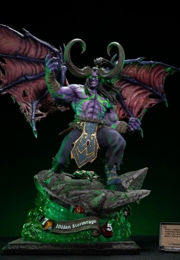 炉石传说 伊利丹·怒风 雕像 | Hpoi手办维基