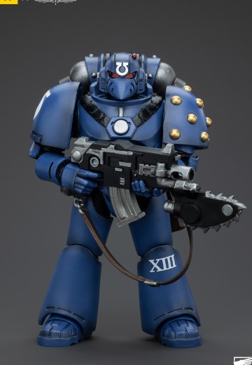 战锤:荷鲁斯叛乱 极限战士 MKVI战术小队 装备爆矢枪和链刀的士兵 | Hpoi手办维基