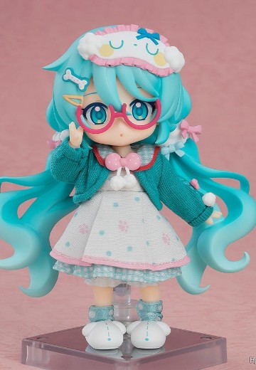 粘土娃 虚拟歌手系列01 初音未来 居家穿搭