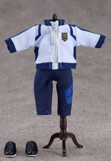 粘土娃 服装套组 蓝色监狱运动服