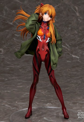 新世纪福音战士新剧场版 式波・明日香・兰格雷 外套版 | Hpoi手办维基