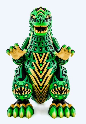 哥斯拉- 软胶 Urban Aztec设计 绿色变体 | Hpoi手办维基