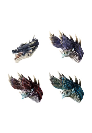 一番赏 怪物猎人 20周年纪念 D奖 20周年纪念头雕磁铁 ～禁忌怪物～