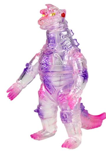 中等尺寸系列 机械哥斯拉（1974）粉紫透明版 哥斯拉商城专属配色 | Hpoi手办维基