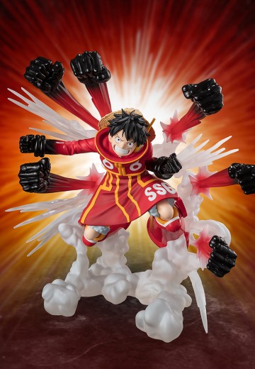 FiguartsZERO ［超激战］蒙奇·D·路飞 -橡皮橡皮猎鹰枪乱打-