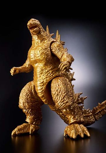 哥斯拉超可动玩偶 哥斯拉（2023）特别金色版