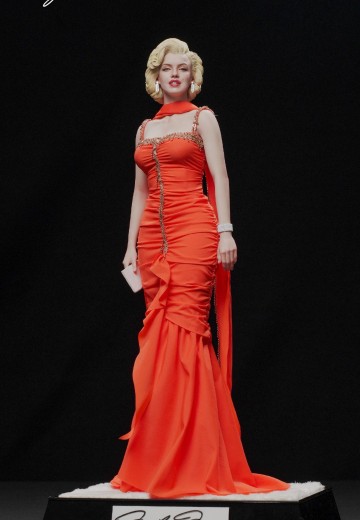 CSX023 绅士爱美人 玛丽莲·梦露 1/6全身真实小雕像 | Hpoi手办维基