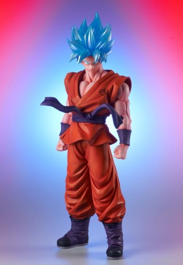 巨型系列 龙珠超 超级赛亚人之神超级赛亚人 孙悟空（界王拳） | Hpoi手办维基