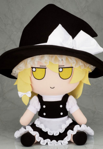 东方布偶系列 东方Project  雾雨魔理沙 毛绒绒魔理沙 M尺寸 | Hpoi手办维基