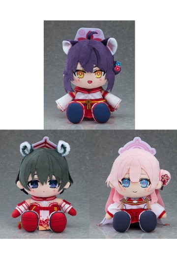蔚蓝档案 Chocopuni 毛绒玩偶 三森/椿/枫 | Hpoi手办维基