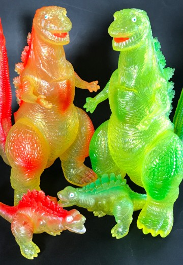 哥斯拉第4形态（2016）金色透明（红色/绿色） | Hpoi手办维基