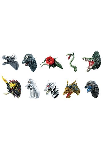 一番赏 哥斯拉 70周年纪念 E奖 怪兽头雕冰箱贴 | Hpoi手办维基