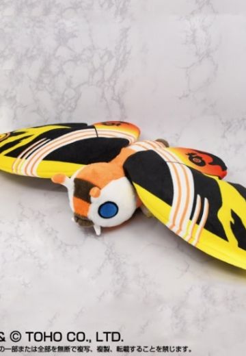 哥斯拉大战摩斯拉 大号毛绒玩偶 摩斯拉 | Hpoi手办维基