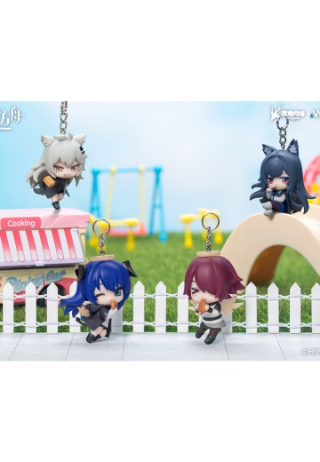 Hang On挂挂系列盒蛋 明日方舟 缄默德克萨斯/拉普兰德/能天使/莫斯提马 | Hpoi手办维基