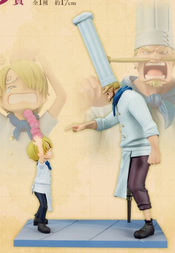 一番赏 航海王 ROAD TO DAWN -冒险的轨迹- D奖 追忆往昔-山智 与 哲夫- | Hpoi手办维基