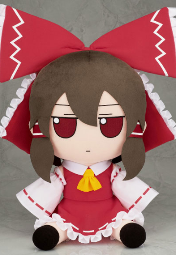 东方布偶系列 东方Project 博丽灵梦 毛绒绒灵梦 M尺寸