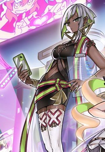 游戏王卡片游戏 怪兽藏品 邪恶★双子 麻烦桑妮 （露娜）