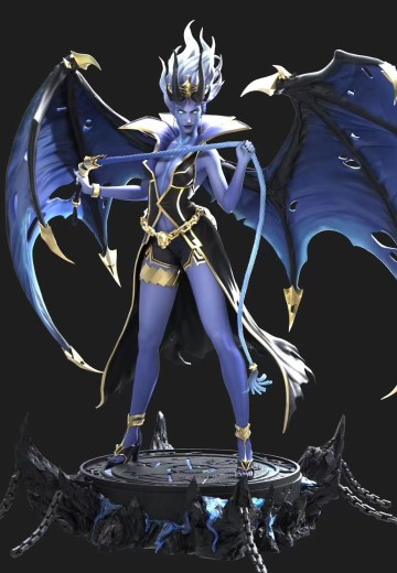 DOTA2 痛苦女王 魔廷新尊（蓝色）