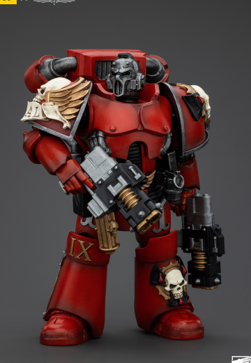 战锤:荷鲁斯叛乱 圣血天使 天使之泪小队 配备爆燃蛇铳的埃利姆 | Hpoi手办维基