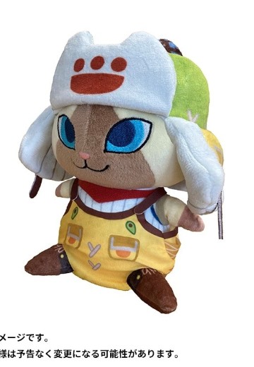 怪物猎人荒野 可爱布偶  随从艾露猫 | Hpoi手办维基