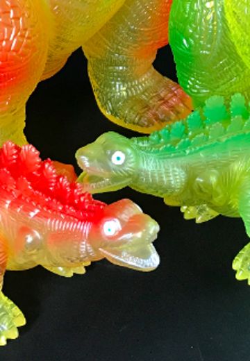 哥斯拉第2形态（2016）金色透明（红色/绿色） | Hpoi手办维基