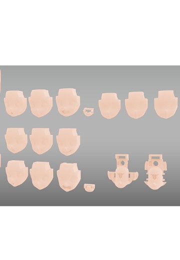 女神装置 M.S.G 05 脸部配件套装 SOL专用 肤色C | Hpoi手办维基