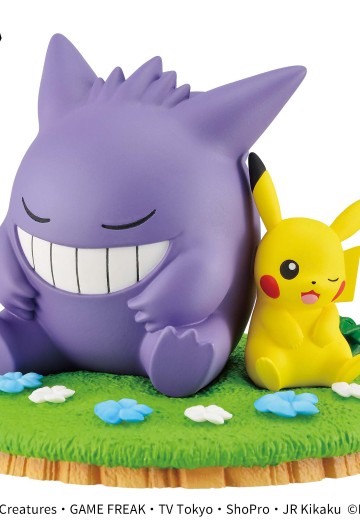 宝可梦 放松时间 皮卡丘+耿鬼 | Hpoi手办维基