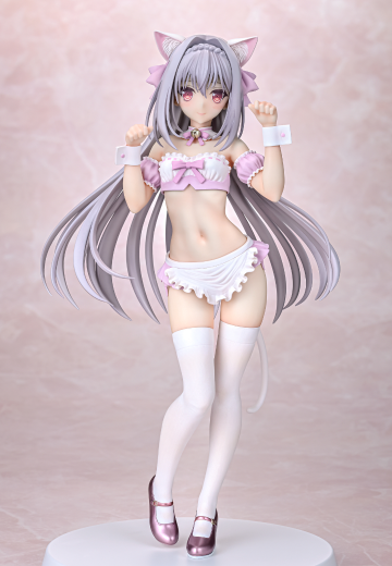 近月少女的礼仪 樱小路露娜 猫耳女仆 樱花色