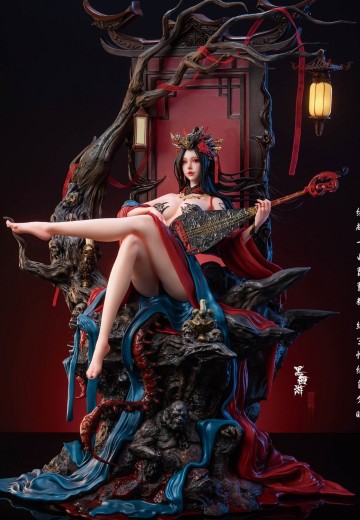 黑西游 琵琶精 雕像