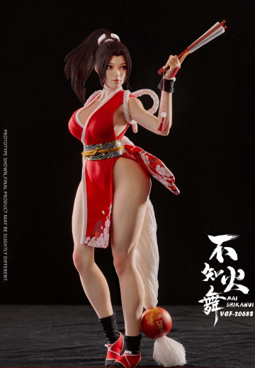 拳皇14 不知火舞 直刘海版 1/6可动人偶