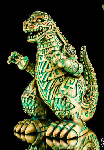 哥斯拉 软胶 （ Urban Aztec设计）遗迹变种版 | Hpoi手办维基