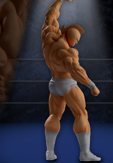 一番赏 肌肉超人-完美超人始祖篇- A奖 肌肉超人 MASTERLISE | Hpoi手办维基