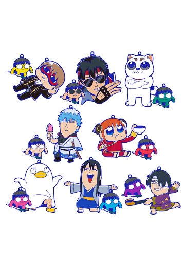 银魂×大川bkub 银魂 时尚♡橡胶挂件 | Hpoi手办维基