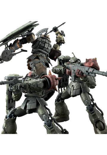 HG 1/144 扎古Ⅱ F型 小胖机&凯尔机 + 无认证型扎古Ⅱ索拉里机重现配件包（复仇的安魂曲）（暂译） | Hpoi手办维基