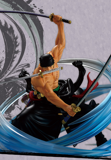 一番赏 航海王 匠之系谱 霸极 C奖 罗罗诺亚·佐罗 黑绳大龙卷 墨式块技