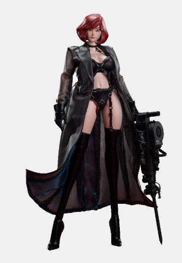 MODERNGALS系列 1/6 收藏级可动人偶间谍艺术家FANCY JANE