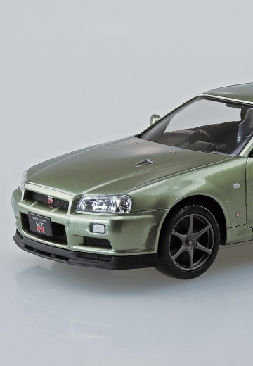 乐Pla 卡扣组合型套件 No.12-MJ 日产 R34 Skyline GT-R（千禧玉） | Hpoi手办维基