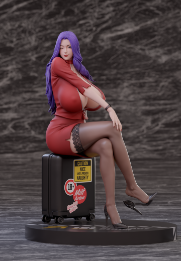 Milf航空公司，亲爱的母亲克拉拉 空姐制服 | Hpoi手办维基