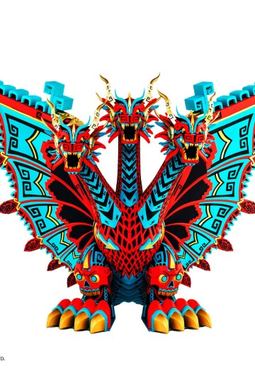 基多拉 软胶 （Urban Aztec设计）X星变体 限时销售版 | Hpoi手办维基