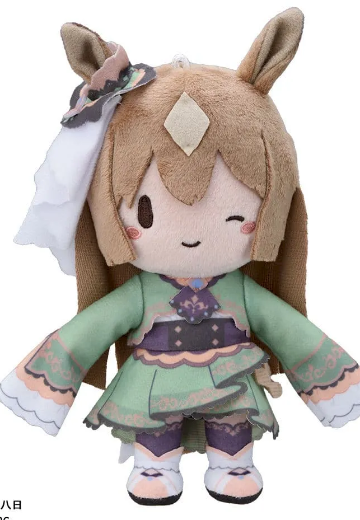 赛马娘/闪耀！优俊少女 Fuwa Petit毛绒玩偶 里见光钻（S码）