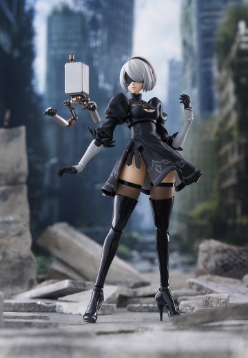 figma#643 尼尔：自动人形（动画版） 2B（寄叶二号B型）