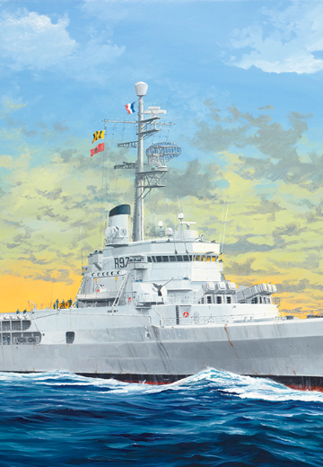 编号：05635 1/350 世界战舰系列 法国海军贞德号直升机母舰2008 | Hpoi手办维基